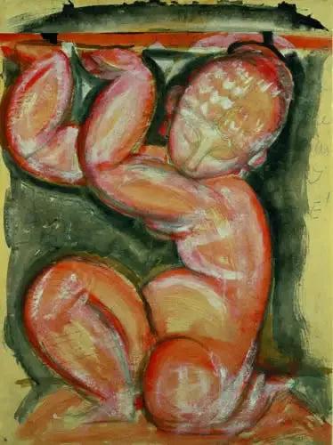 Rose Karyatide (Audace) - Amedeo Modigliani