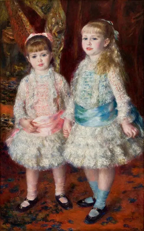 Rose und Blau - Pierre-Auguste Renoir