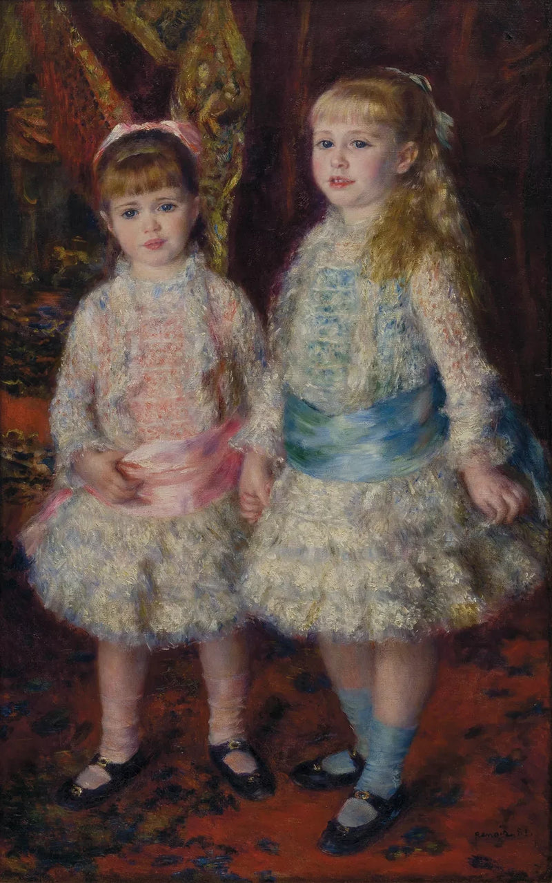 Rose und Blau - Pierre-Auguste Renoir
