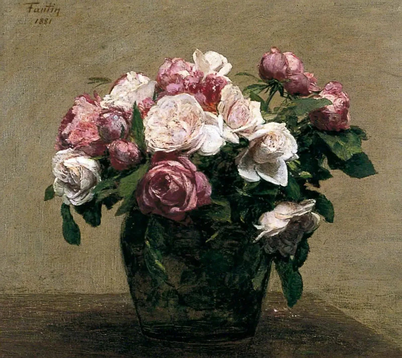 Rosen Rosen - Henri Fantin-Latour