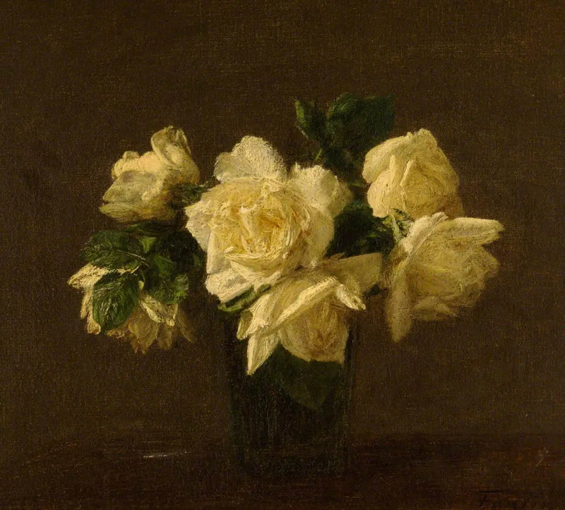Gelbe Rosen - Henri Fantin-Latour