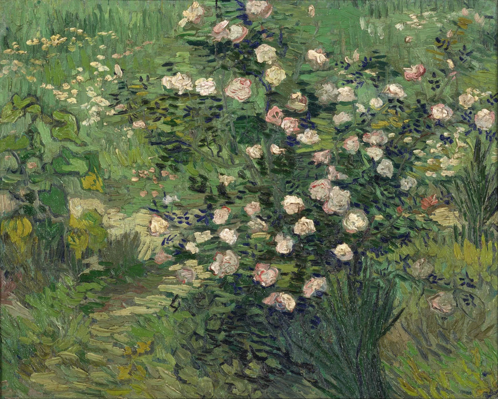 Roses - Vincent van Gogh image 1 reproduction réalisée par Alpha Reproduction