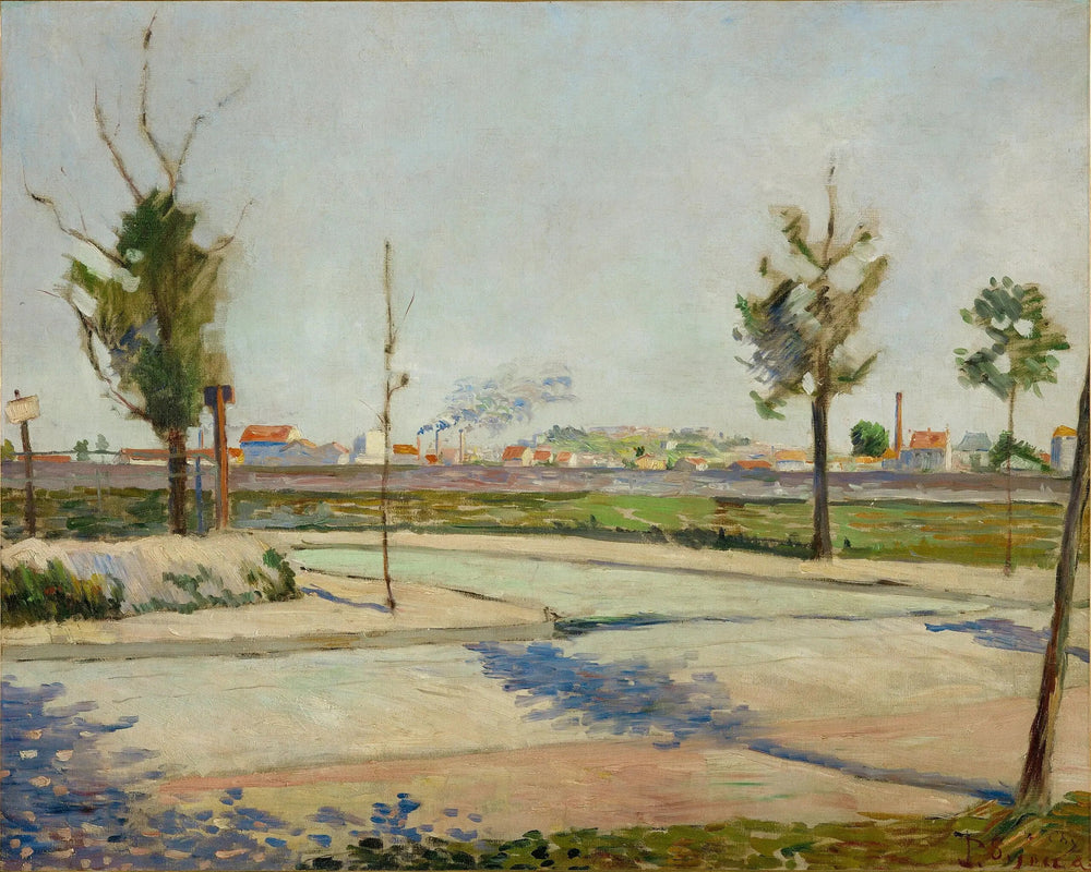 Route de Gennevilliers - Paul Signac image 1 tableau peint à l’huile sur toile