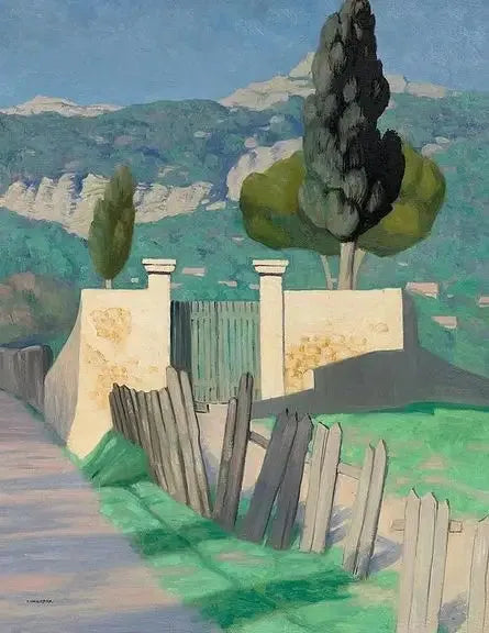Route de Sainte-Anne et le Faron - Felix Vallotton