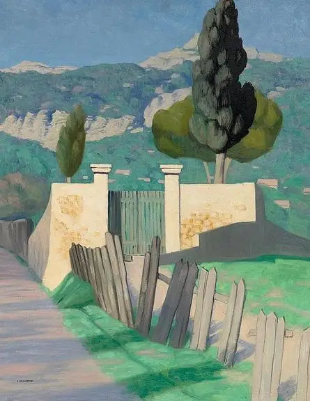Route de Sainte-Anne et le Faron - Felix Vallotton