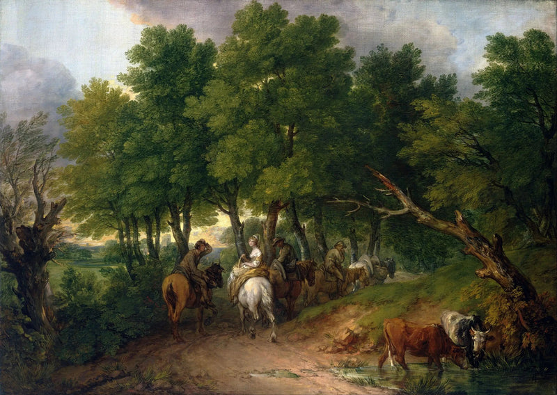 Marktstraße - Thomas Gainsborough