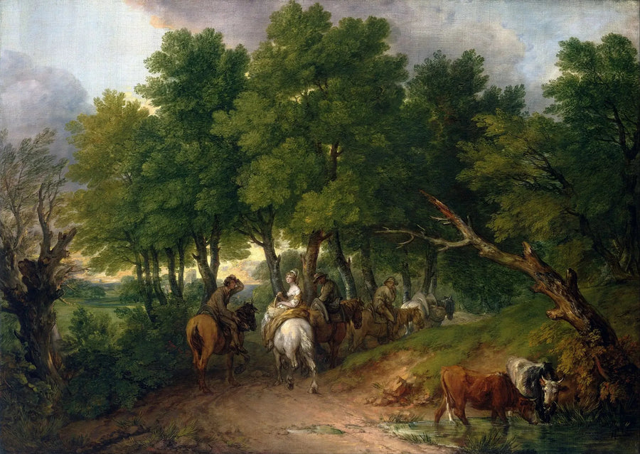 Marktstraße - Thomas Gainsborough