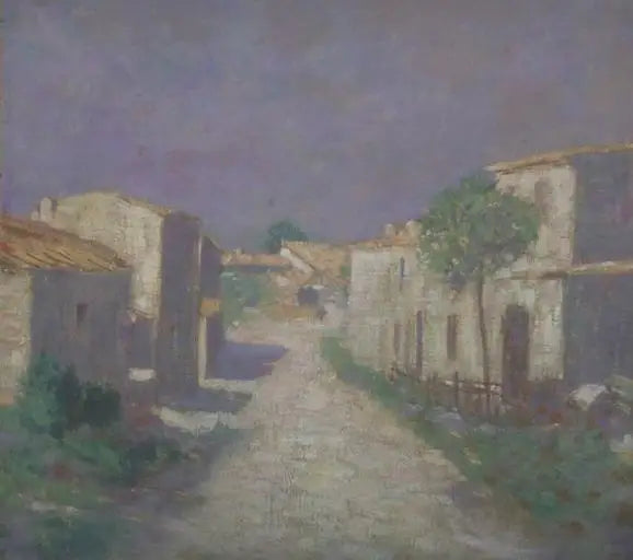 rue à Saint-Georges-de-Didonne - Odilon Redon image 1 reproduction de peinture à l’huile