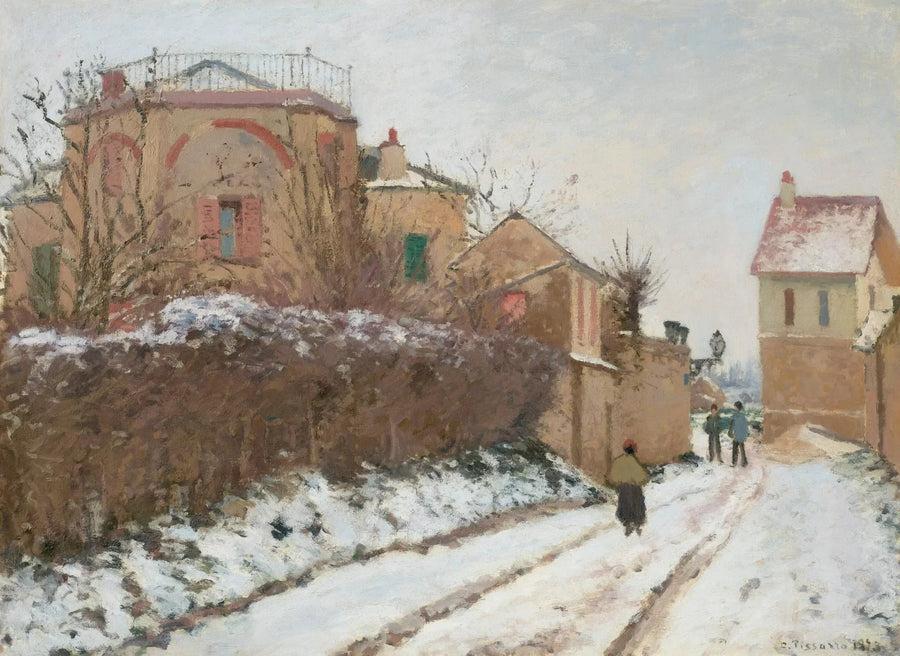 Rue de la Zitadelle, Pontoise - Camille Pissarro