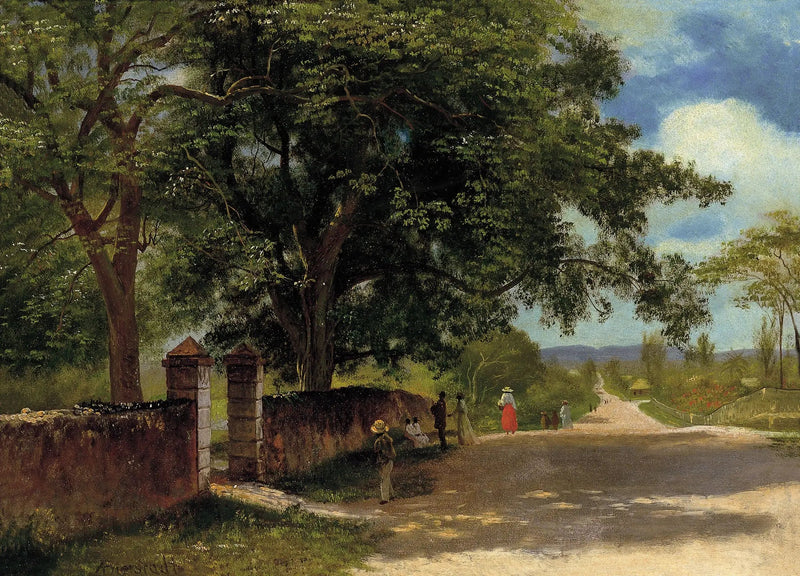 Nassau-Straße - Albert Bierstadt