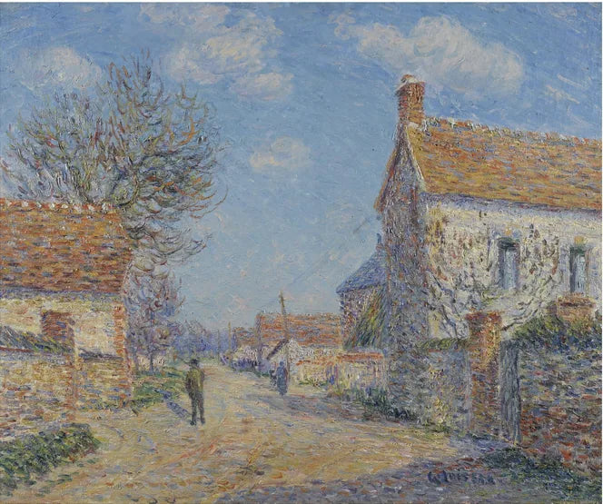 RUE DE SAINT CYR, SONNE - Gustave Loiseau