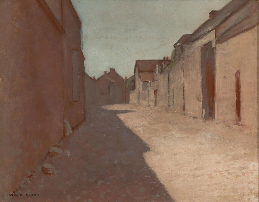 Dorfstraße - Odilon Redon