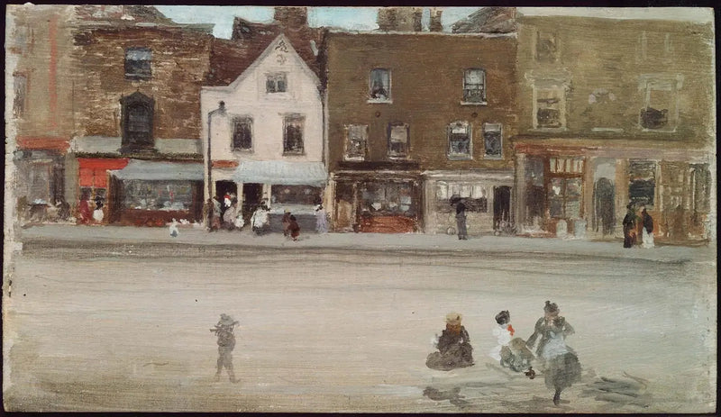 Rue der alten Chelsea - James Abbott McNeill Whistler