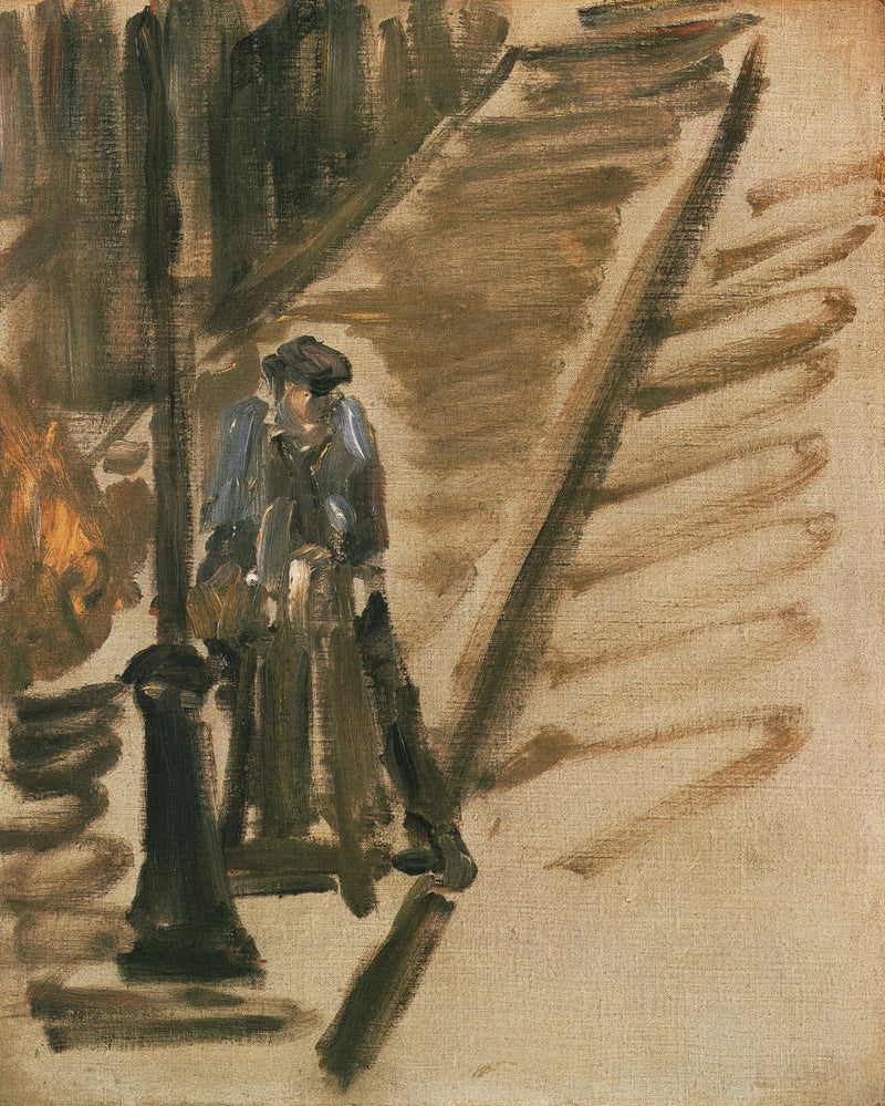 Rue Mosnier an den Rémouleur - Édouard Manet