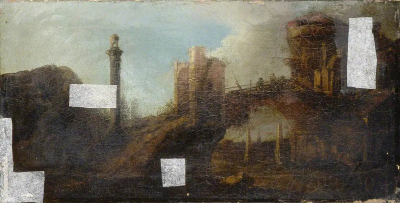 Klassische Ruinen - Canaletto