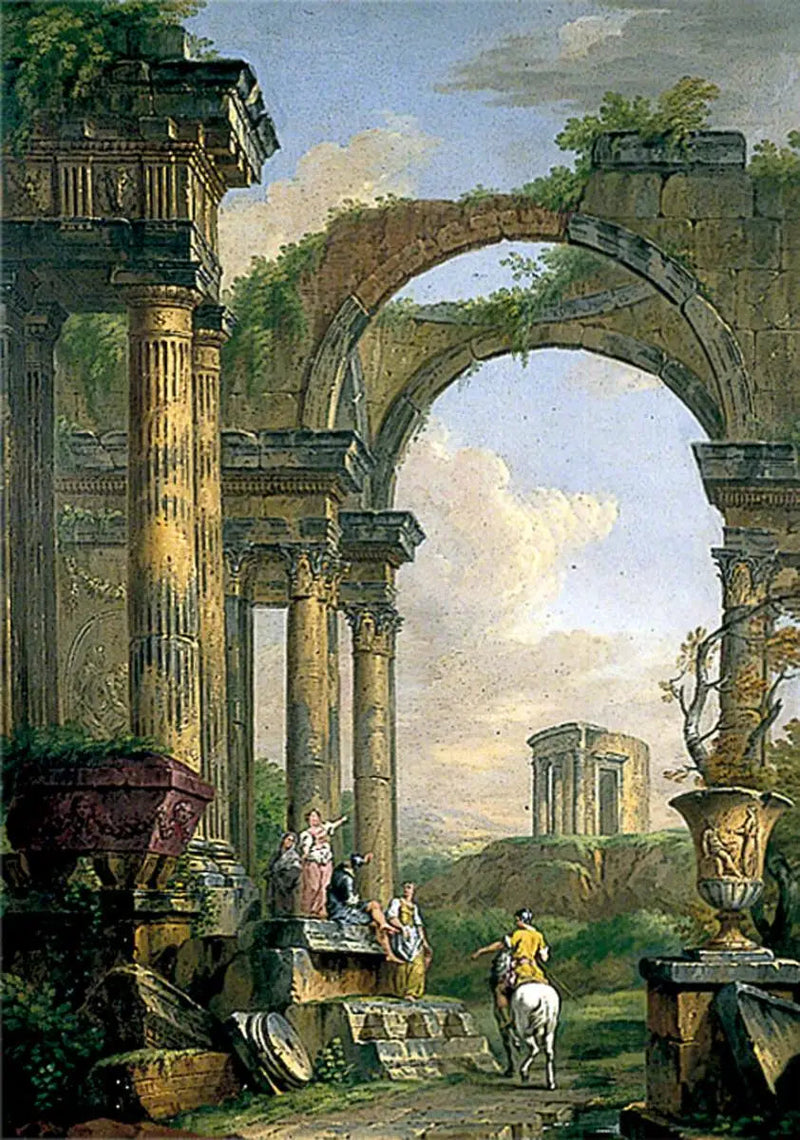 Klassische Ruinen - Giovanni Paolo Panini