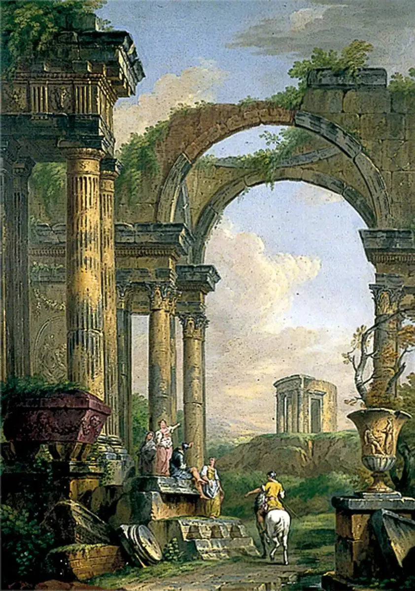 Klassische Ruinen - Giovanni Paolo Panini