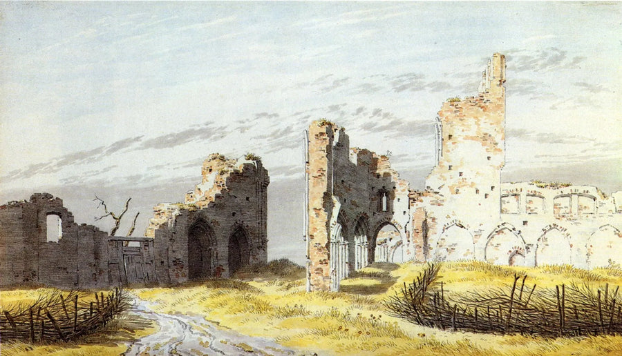 Ruinen der Abtei Eldena - Caspar David Friedrich