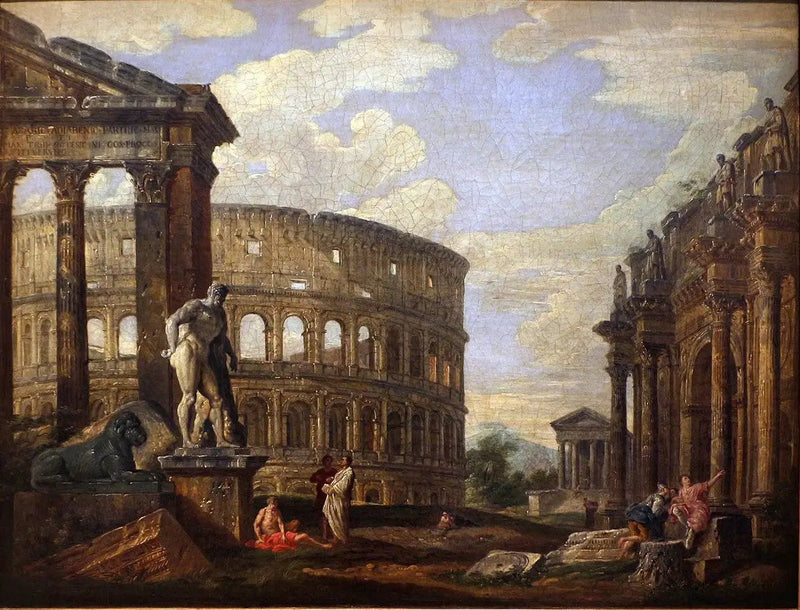 Ruinen der antiken Rom - Giovanni Paolo Panini