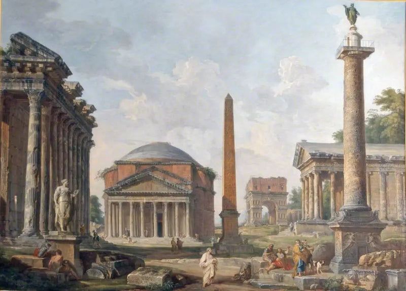 Ruinen von Rom - Giovanni Paolo Panini