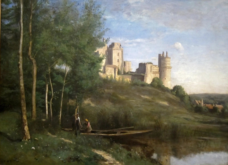 Ruinen des Château de Pierrefonds - Jean-Baptiste Camille Corot