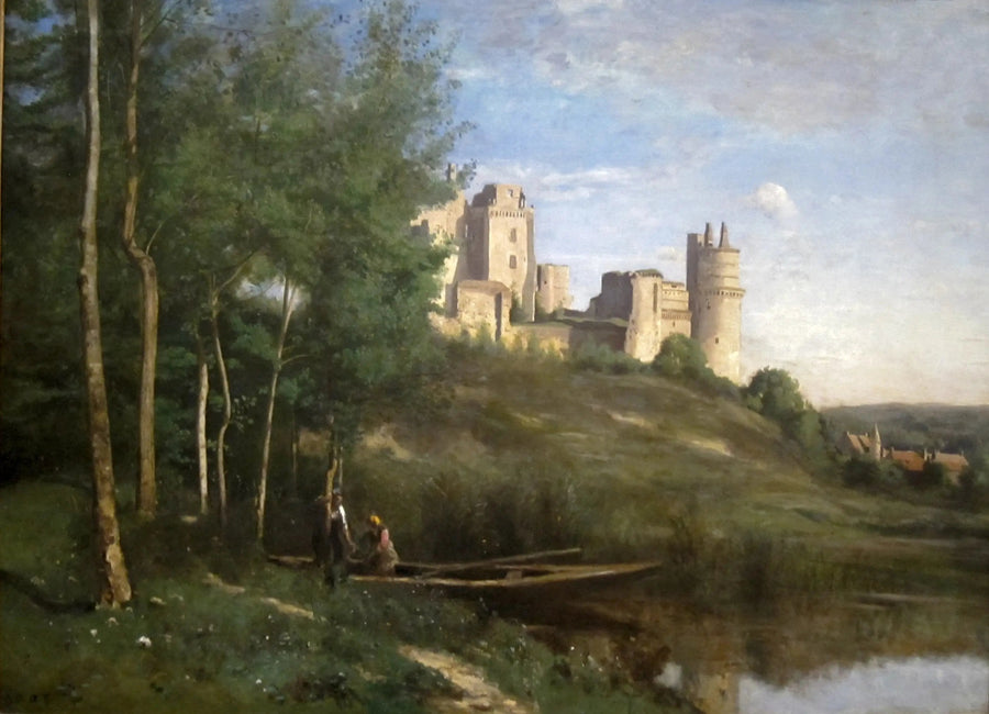 Ruinen des Château de Pierrefonds - Jean-Baptiste Camille Corot