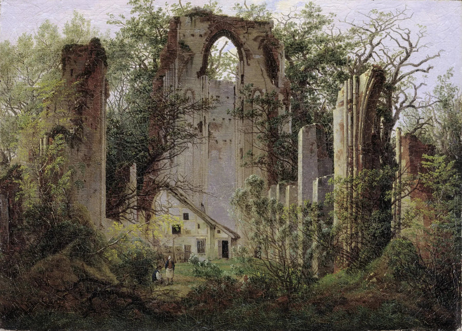 Ruinen des Klosters Eldena, nahe Greifswald - Caspar David Friedrich