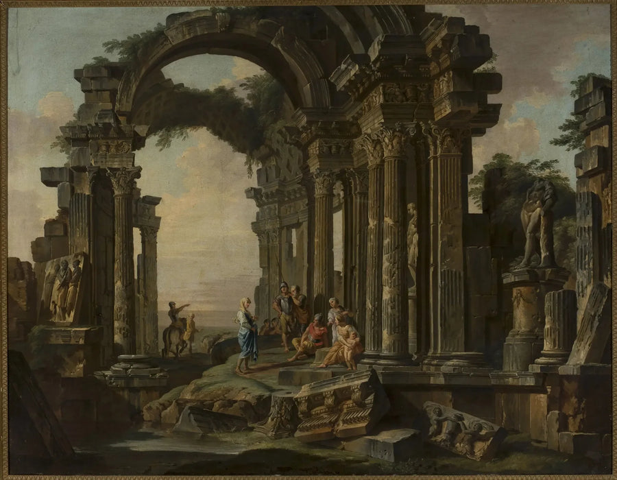 Römische Ruinen - Giovanni Paolo Panini