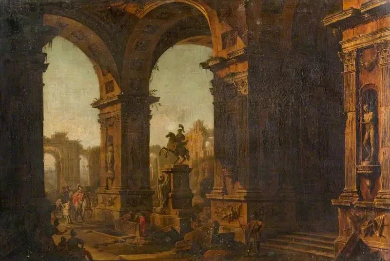 Römische Ruinen - Giovanni Paolo Panini
