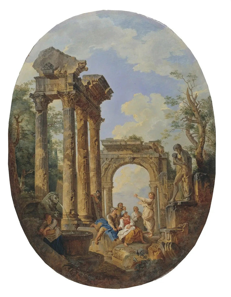 Römische Ruinen - Giovanni Paolo Panini
