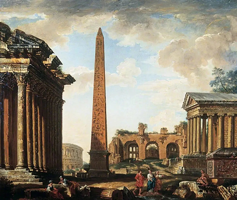 Römische Ruinen - Giovanni Paolo Panini