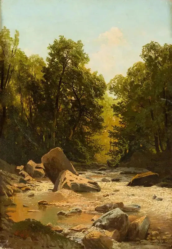 Bach im Wald - Ivan Chichkine