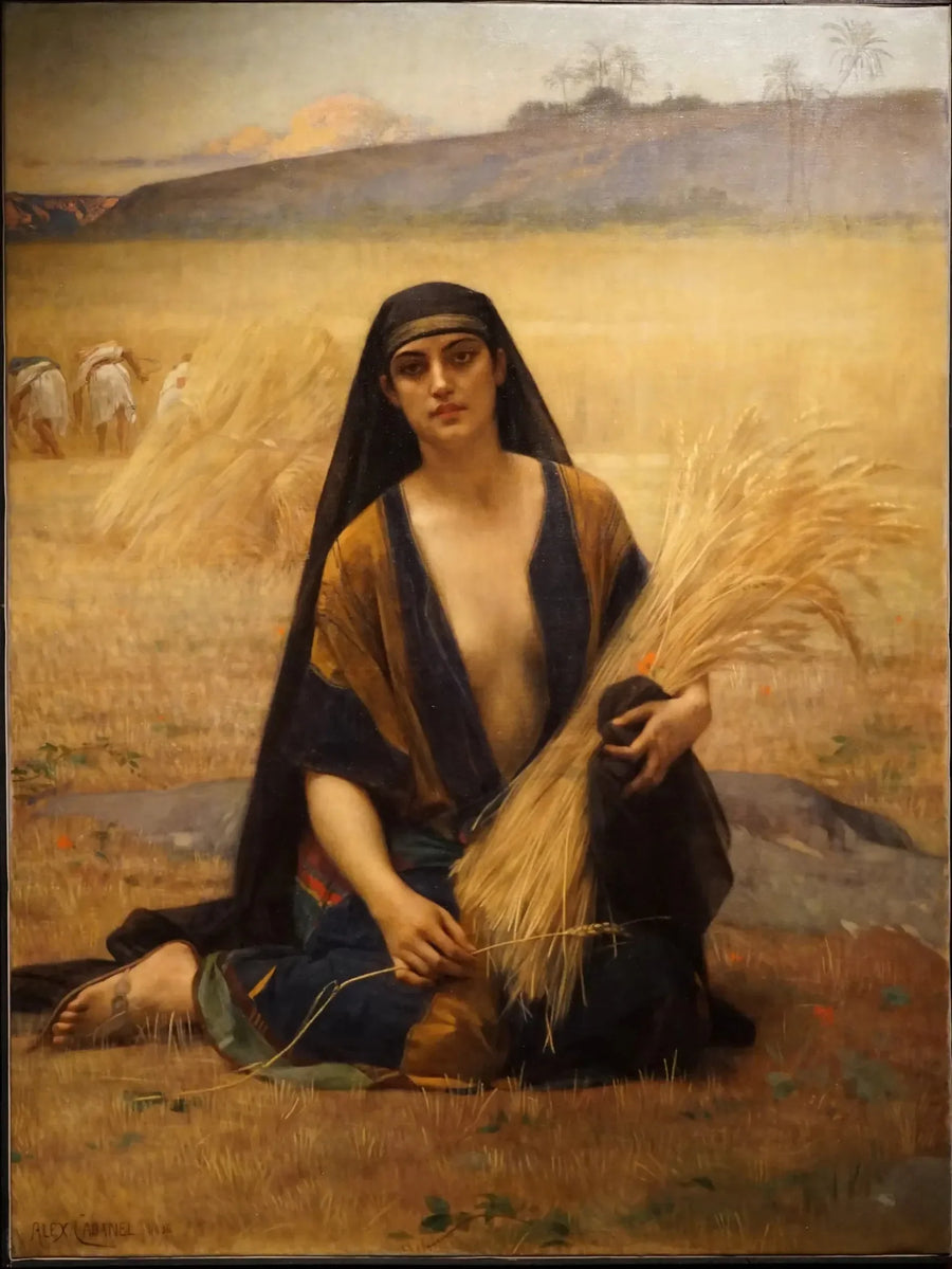 Ruth glanant dans les champs de Booz - Alexandre Cabanel