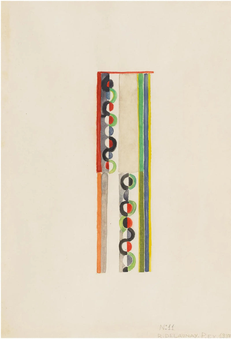 Farbiger Rhythmus - Robert Delaunay