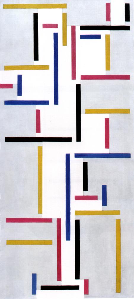 Rythme d’une danse russe - Theo van Doesburg image 1 copie de tableau peinte à la main