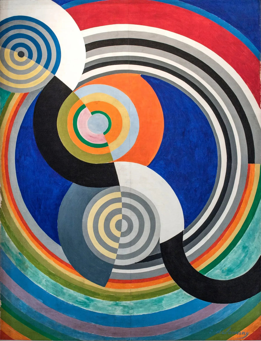 Rhythmus Nr. 2, Dekoration für das Wohnzimmer der Tuilerien - Robert Delaunay