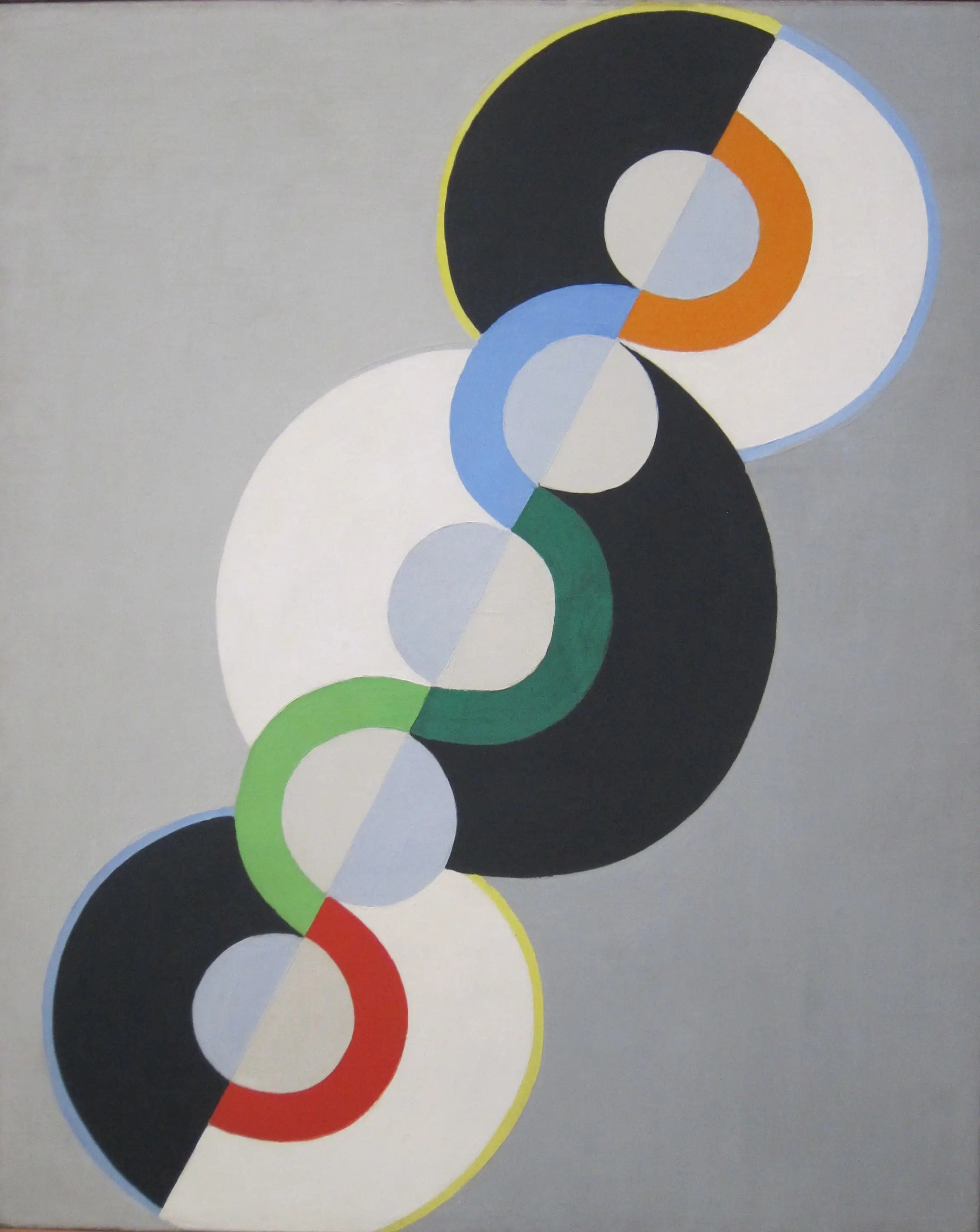 Rythme sans fin - Robert Delaunay image 1 reproduction artisanale de tableau