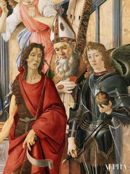 S.Botticelli, Johannes, Ignatius, Mich - Sandro Botticelli - Reproductions de tableaux et peintures haut de gamme