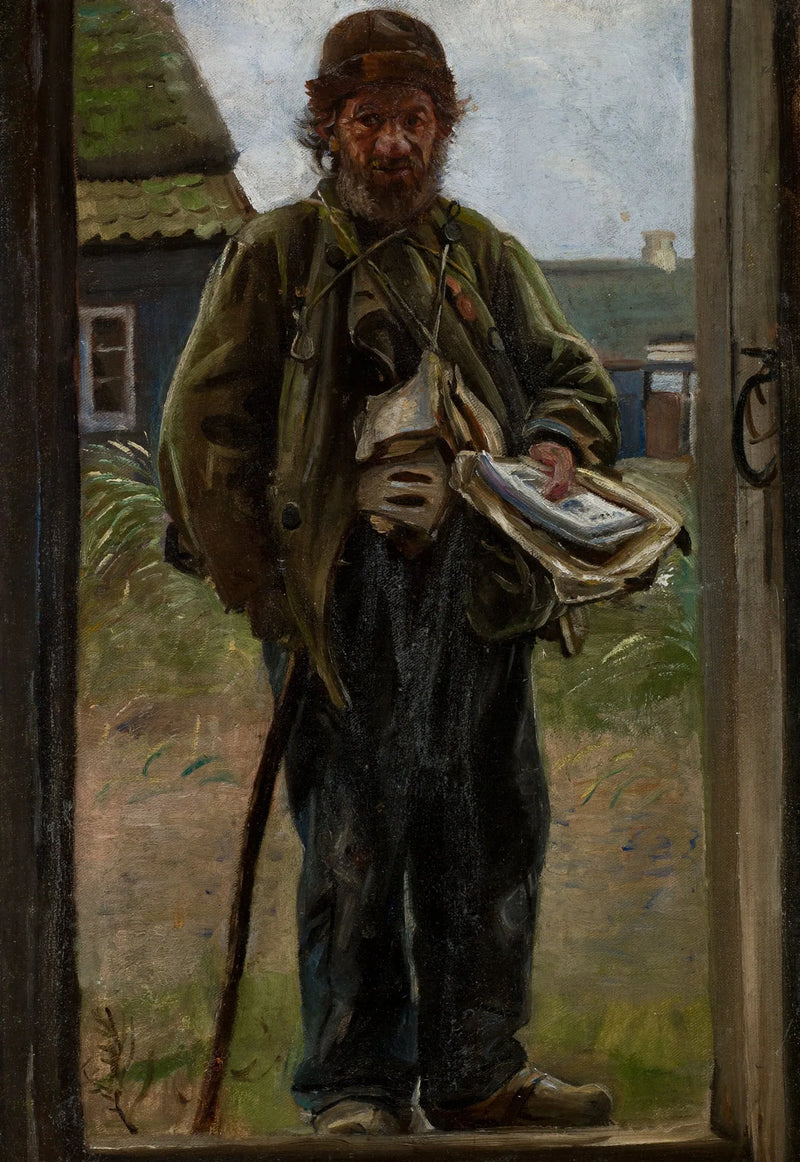 Søren Bondhagen verkauft Balladen. -Michael Peter Ancher