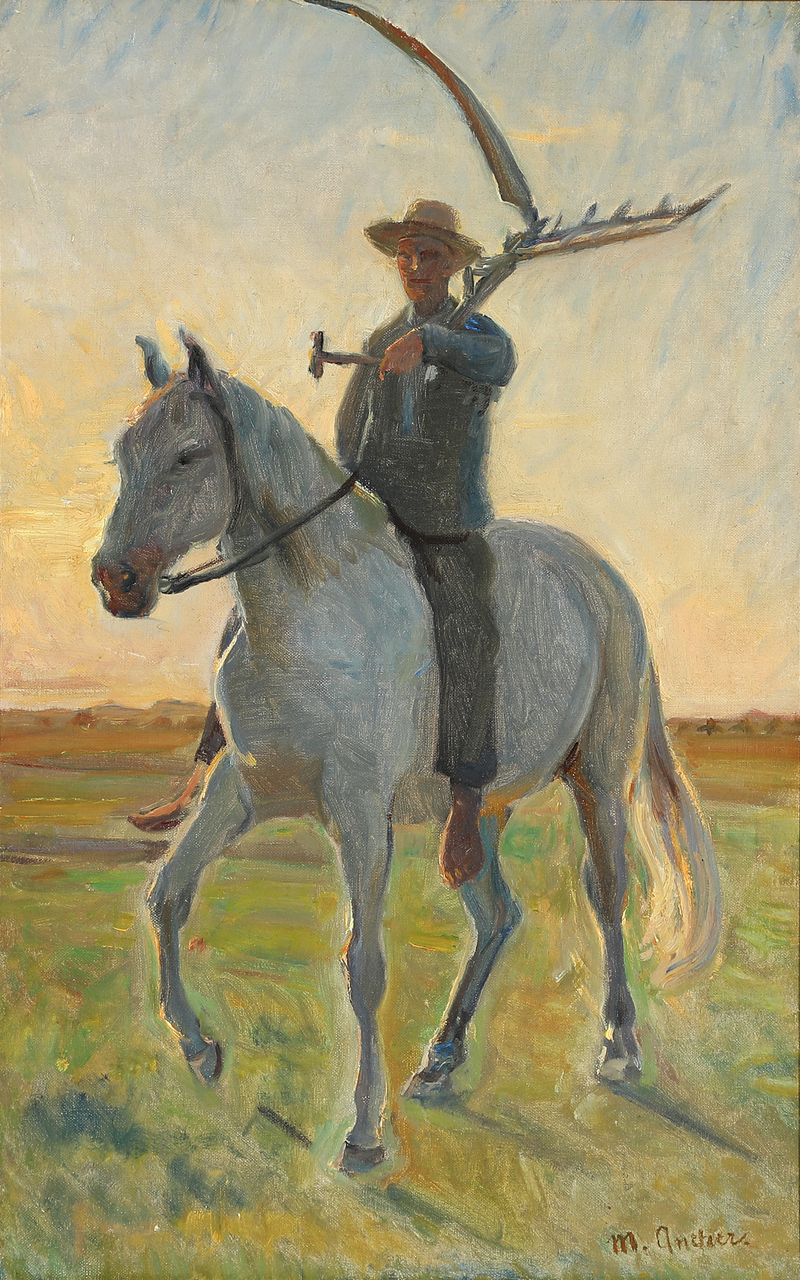 Seren „die Reiterin“. -Michael Peter Ancher