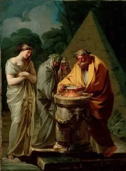 Opfer an Vesta - Francisco de Goya