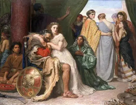 Opfer der Tochter von Jephtha - John Everett Millais
