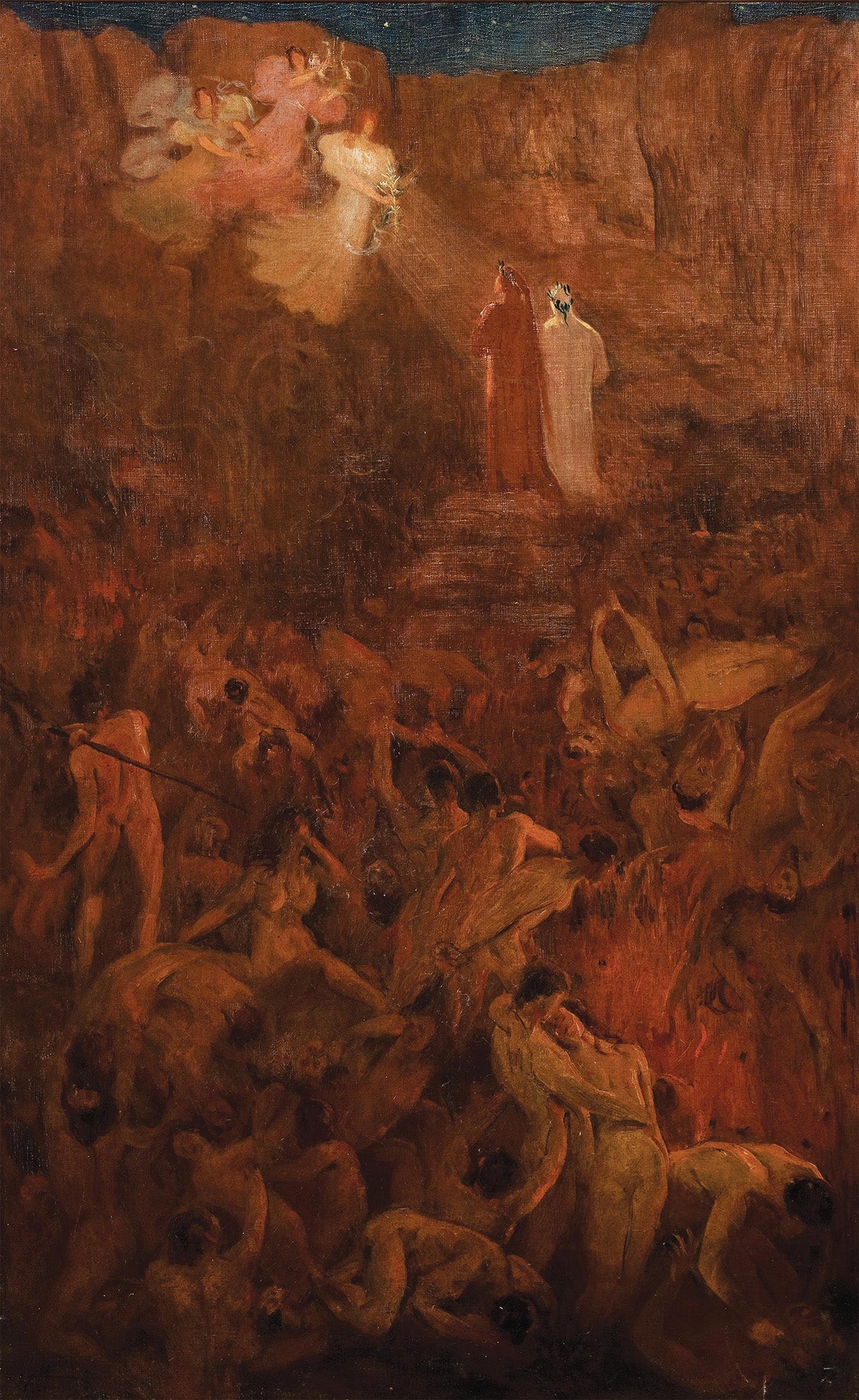 Saída da vida pecaminosa - Eliseu Visconti image 1 reproduction artisanale de tableau