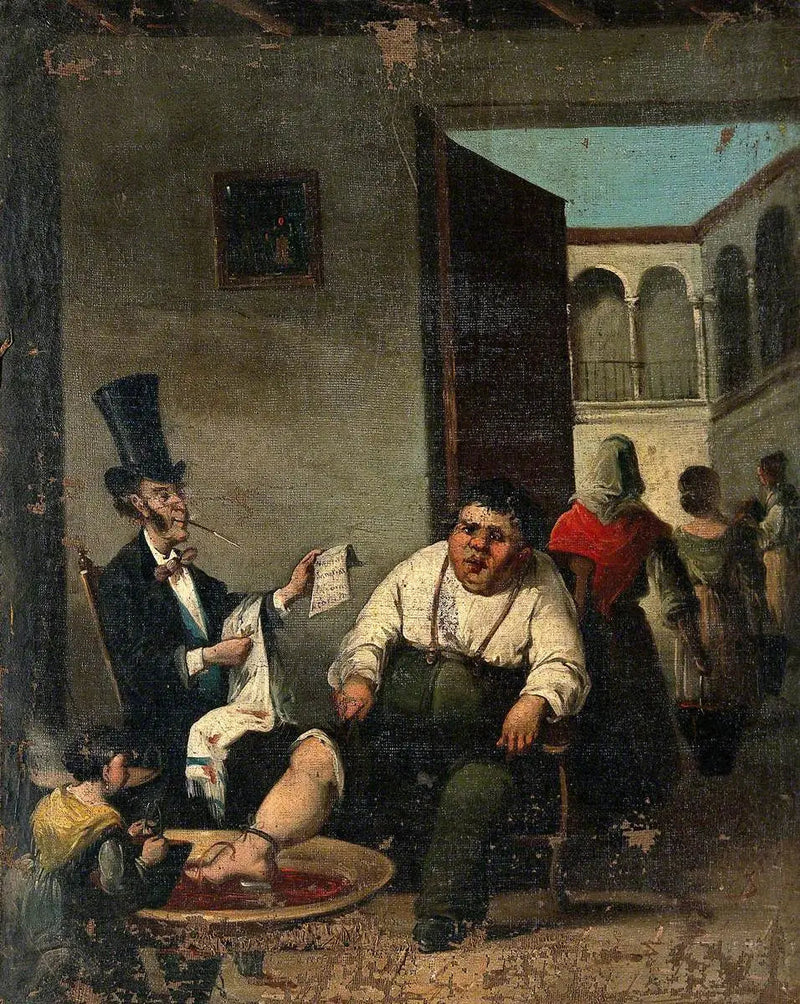 Fußschnitte - Honoré Daumier