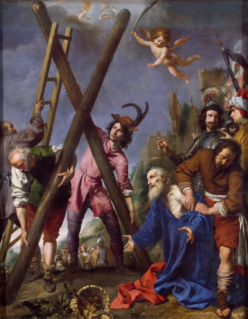Der heilige Andreas betet vor seinem Märtyrertod - Carlo Dolci