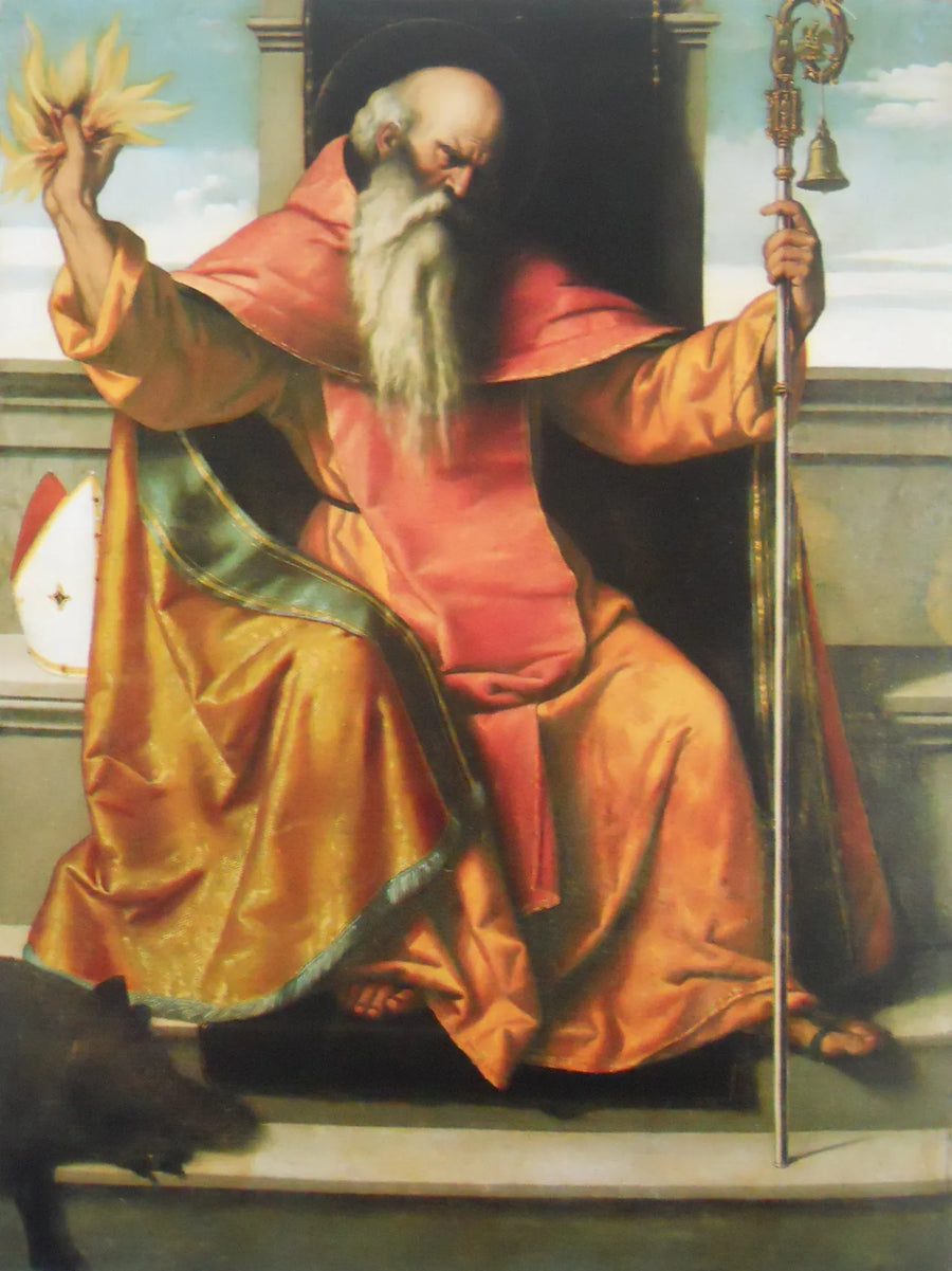 Saint Antoine Abt - Alessandro Bonvicino