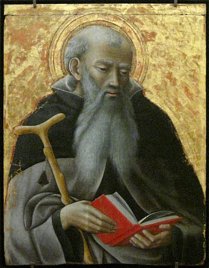 Saint Antoine Abt - Meister der Osservanza