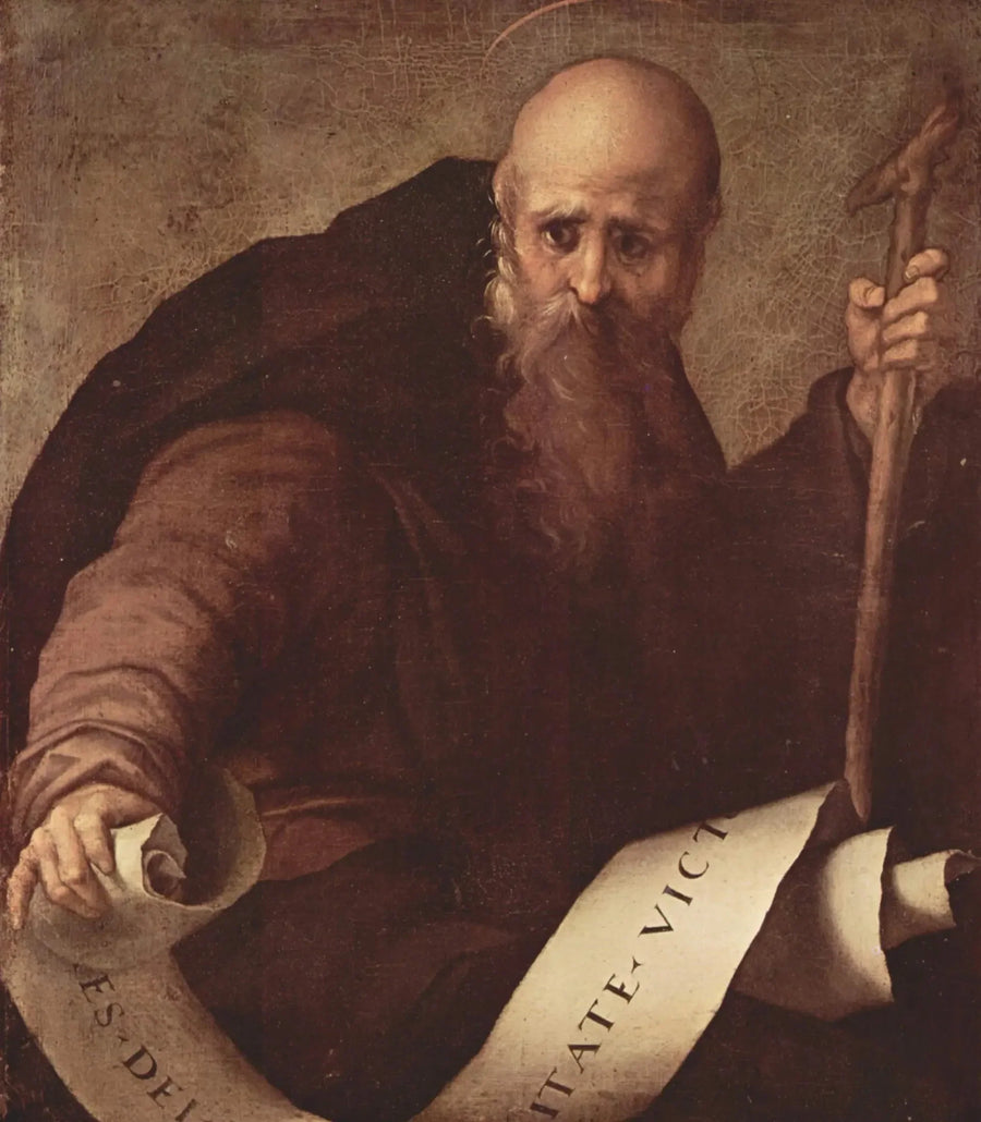Saint Antoine Abt - Pontormo