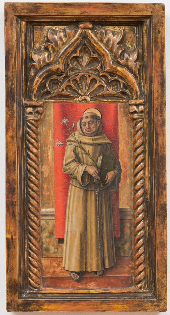 Sankt Antonius von Padua - Carlo Crivelli