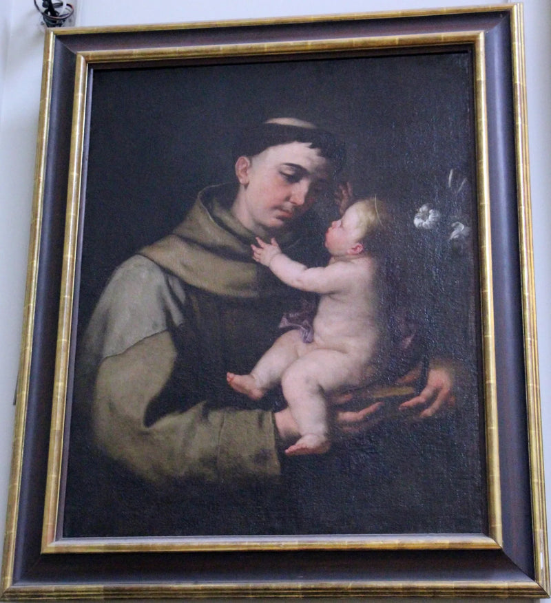 Sankt Antonius von Padua und das Jesuskind - Luca Giordano